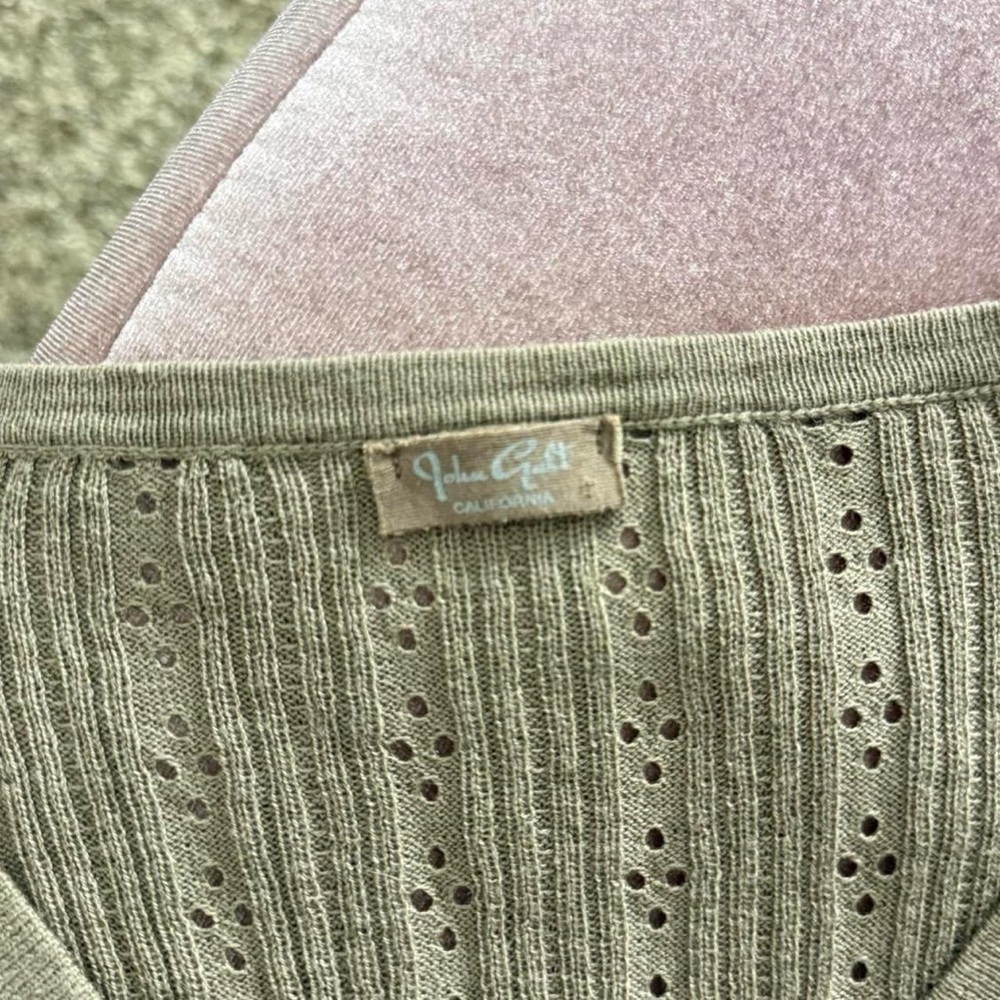 fairy grunge boho brown cropped cardigan - Picture 5 of 5